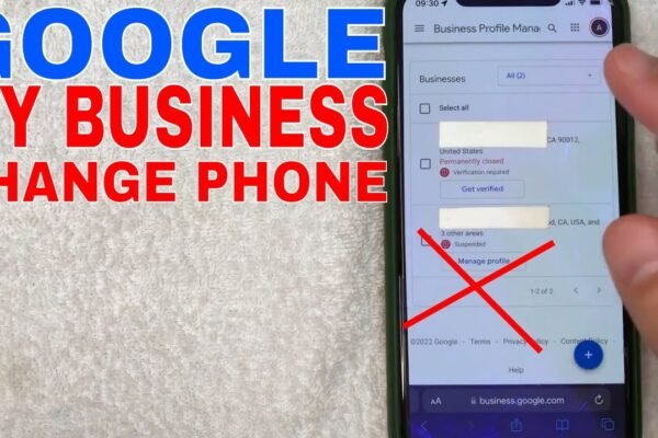 How to Verify Google Business When Phone Number Changed