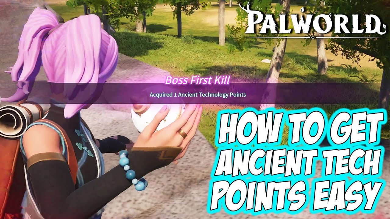 Palworld: How to Get Ancient Technology Points