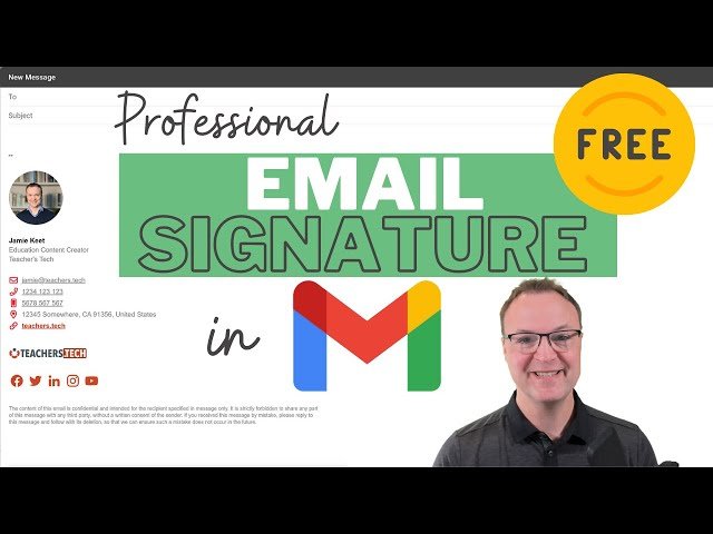 Email Signature Sample: A Guide to Crafting the Perfect Email Signature